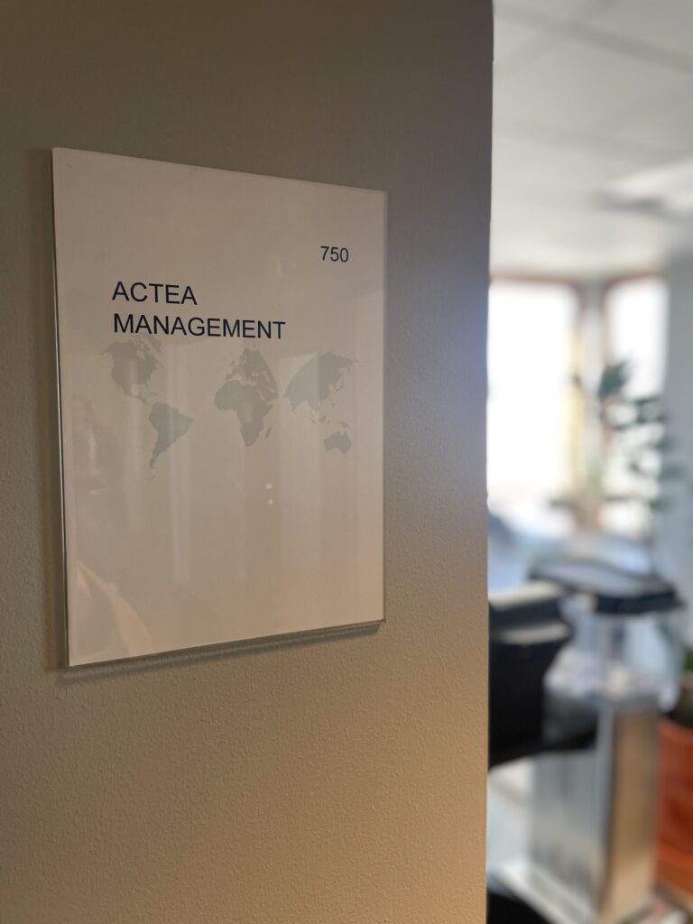 Kontoret på Mässans gata